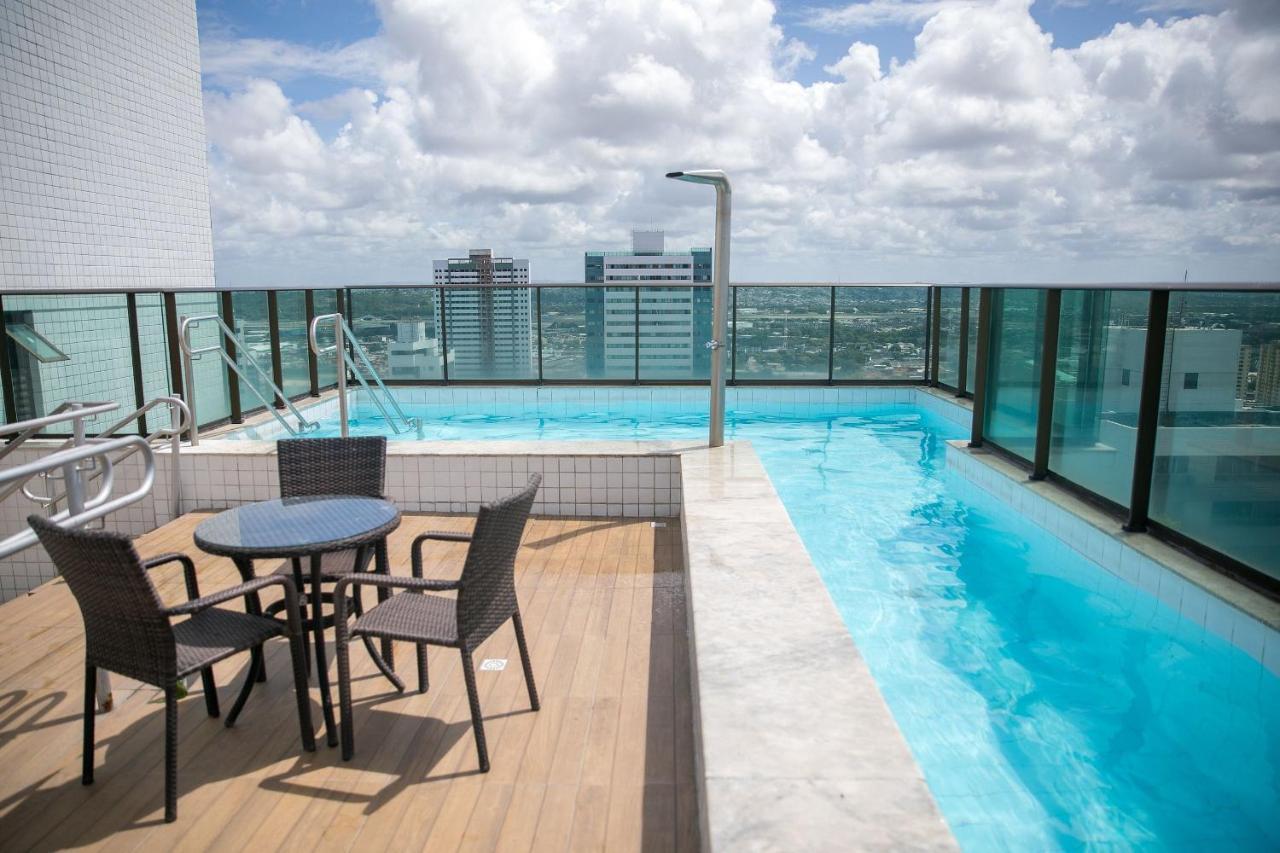 Flat Localizado A 200M Shopping Recife, Bem Perto Da Praia De Boa Viagem E Com Wi-Fi 400Mbps Extérieur photo